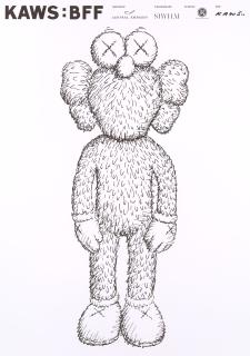 Kaws - BFF: 2016 EXHIBITION POSTER