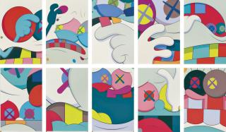 Kaws - Blame Game (A Complete Set Of 10 Prints)