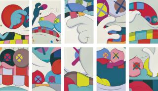Kaws - Blame Game (A Complete Set Of Ten Prints)