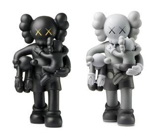 Kaws - Clean Slate, Grey & Black (2)