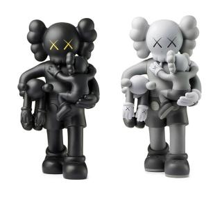 Kaws - Clean Slate, Grey & Black (2)