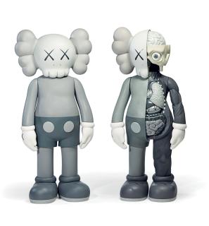 Kaws - Companion (Grey) (Two works)