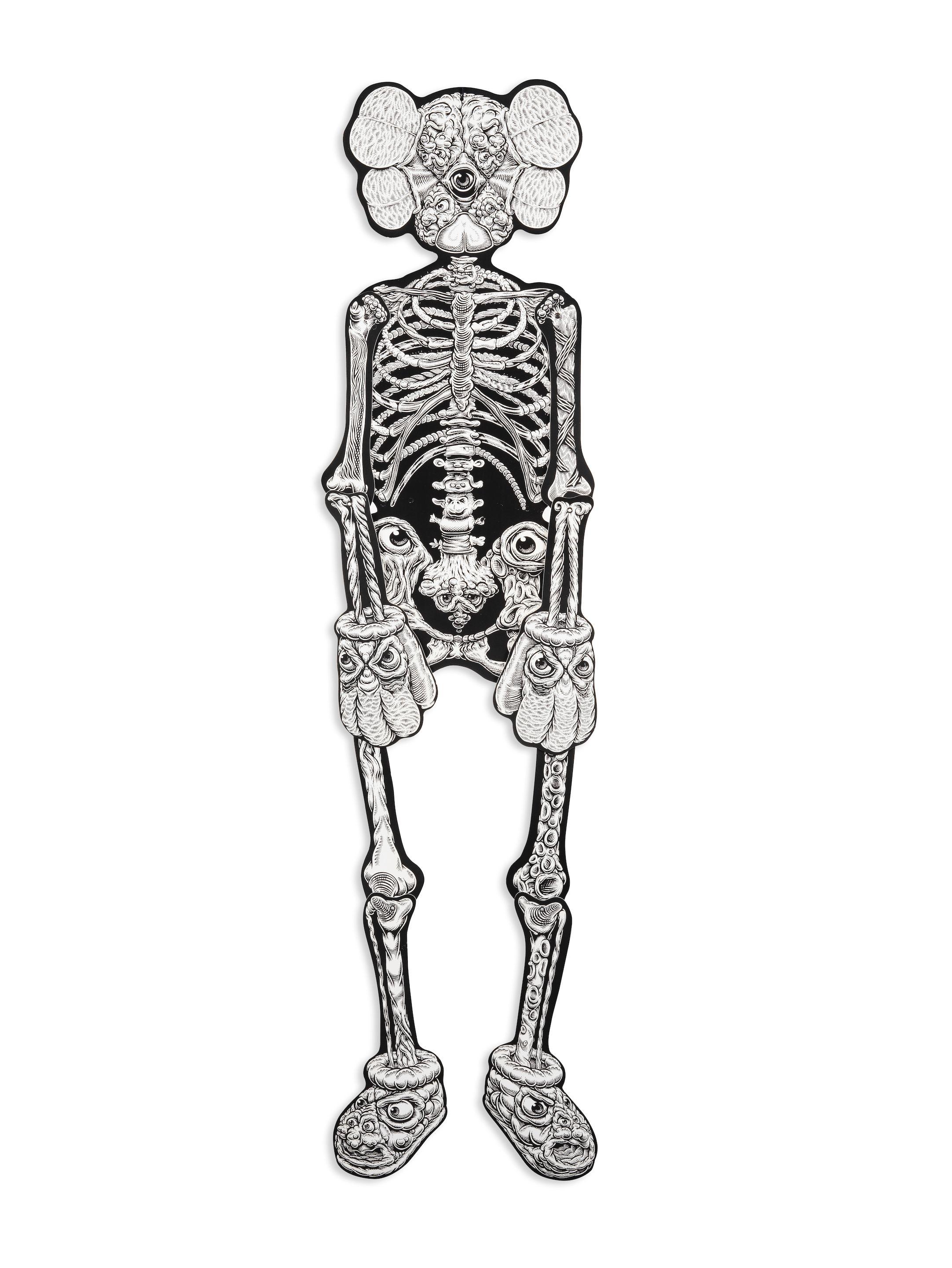Kaws - Companion Skeleton, 2007