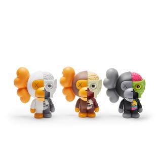 Kaws - Dissected Milo (A Set of 3)