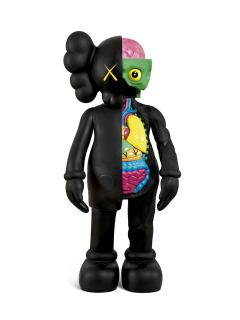Kaws - Four Foot Dissected Companion (Black)