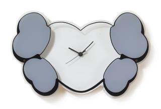 Kaws - Kaws Heart And Crossbone Wall Clock Edition: 1  Kaws Heart And Crossbone