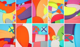 KAWS - NO REPLY (A COMPLETE SET OF TEN PRINTS)