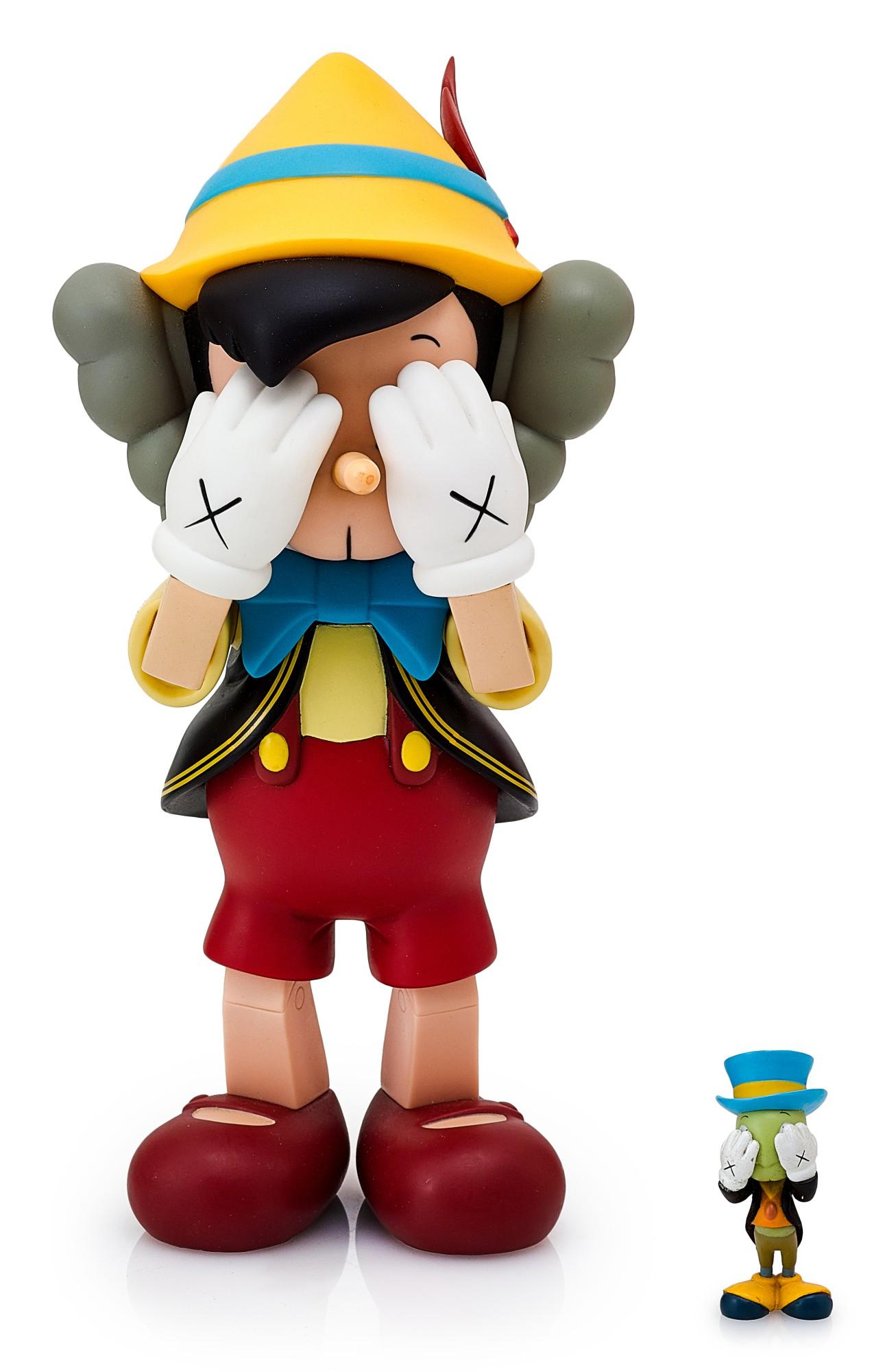 Kaws - Pinocchio and Jiminy Cricket