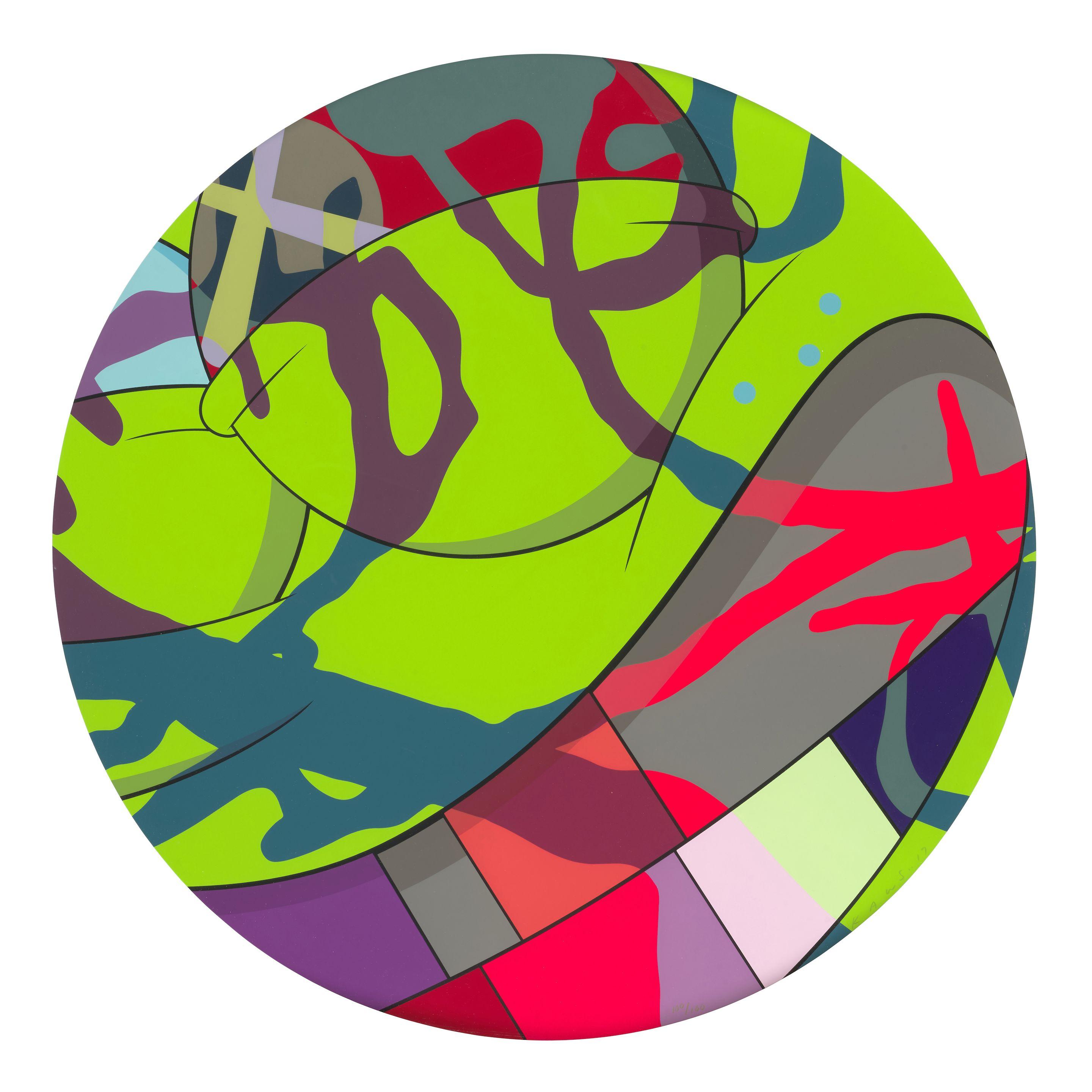 KAWS - Plate 3, from The News