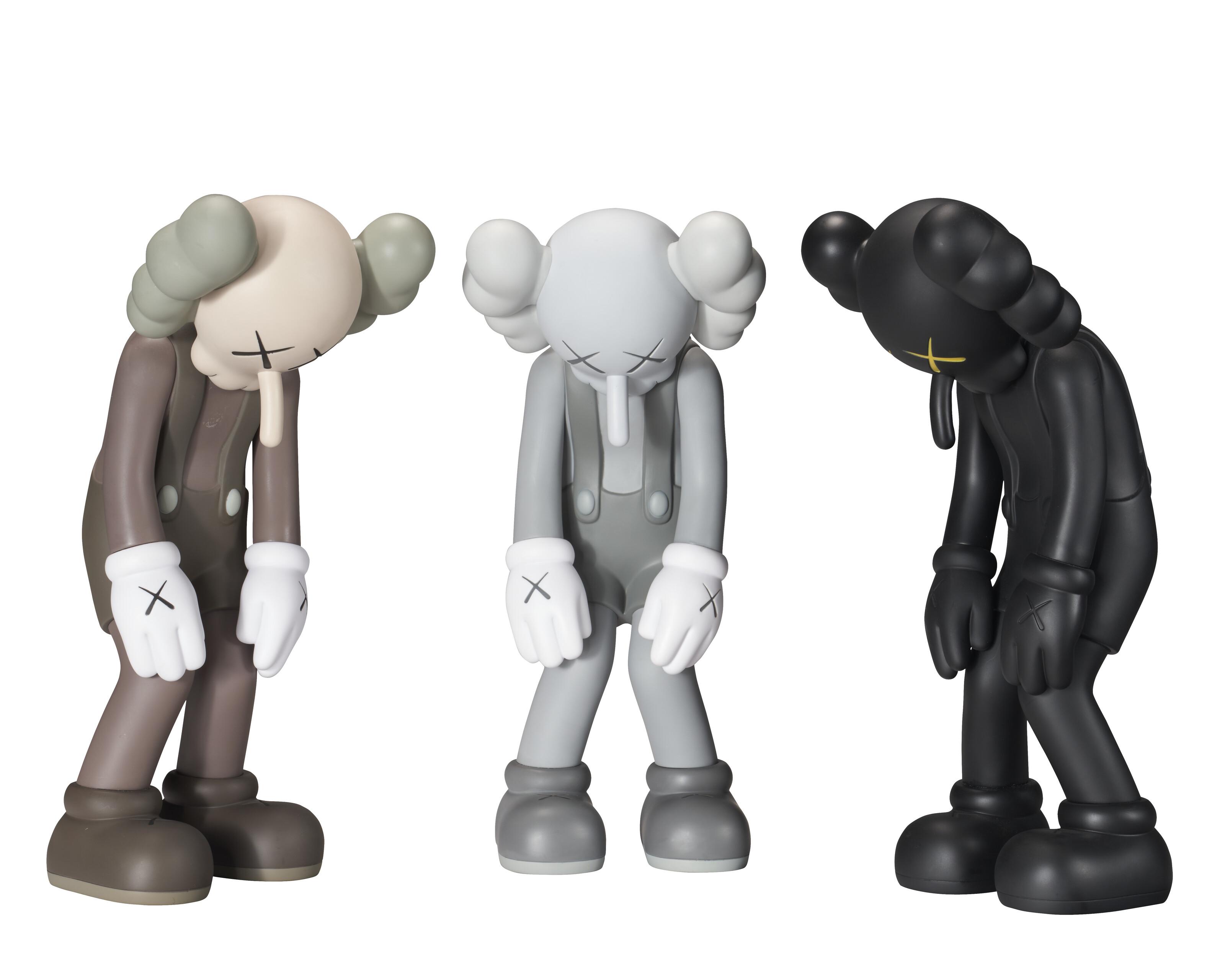 Kaws - SMALL LIE (BROWN), SMALL LIE (BLACK), SMALL LIE (GRAY)