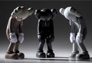 Kaws - Small Lie (Brown); Small Lie (Black); Small Lie (Grey)