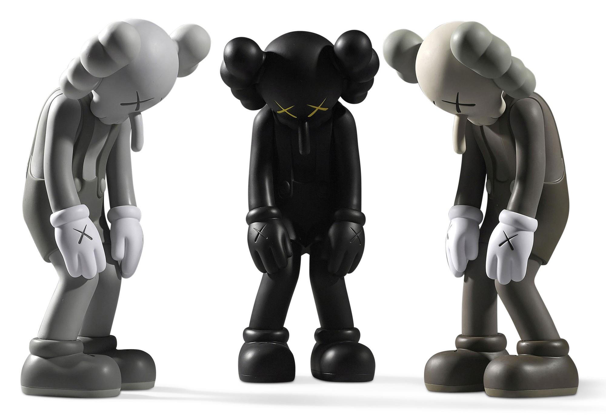 KAWS - Small Lies (Grey; Black; and Brown) (Three Works)