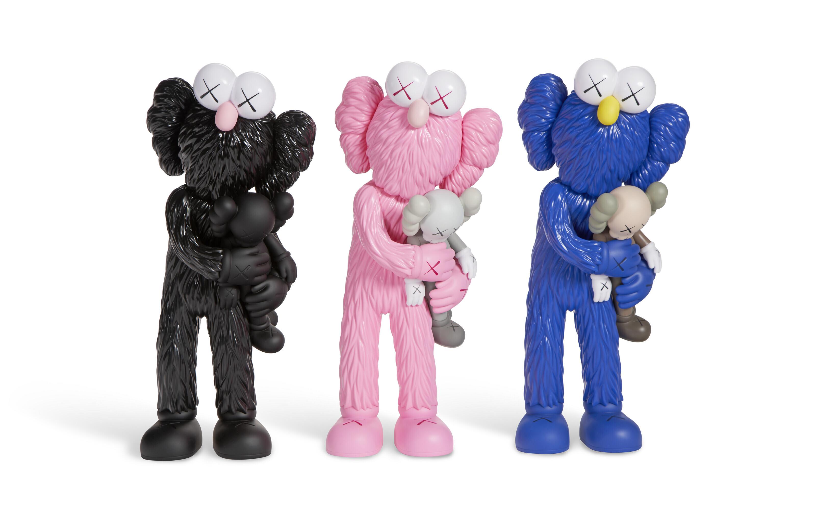 Kaws - TAKE (BLACK; PINK; BLUE)