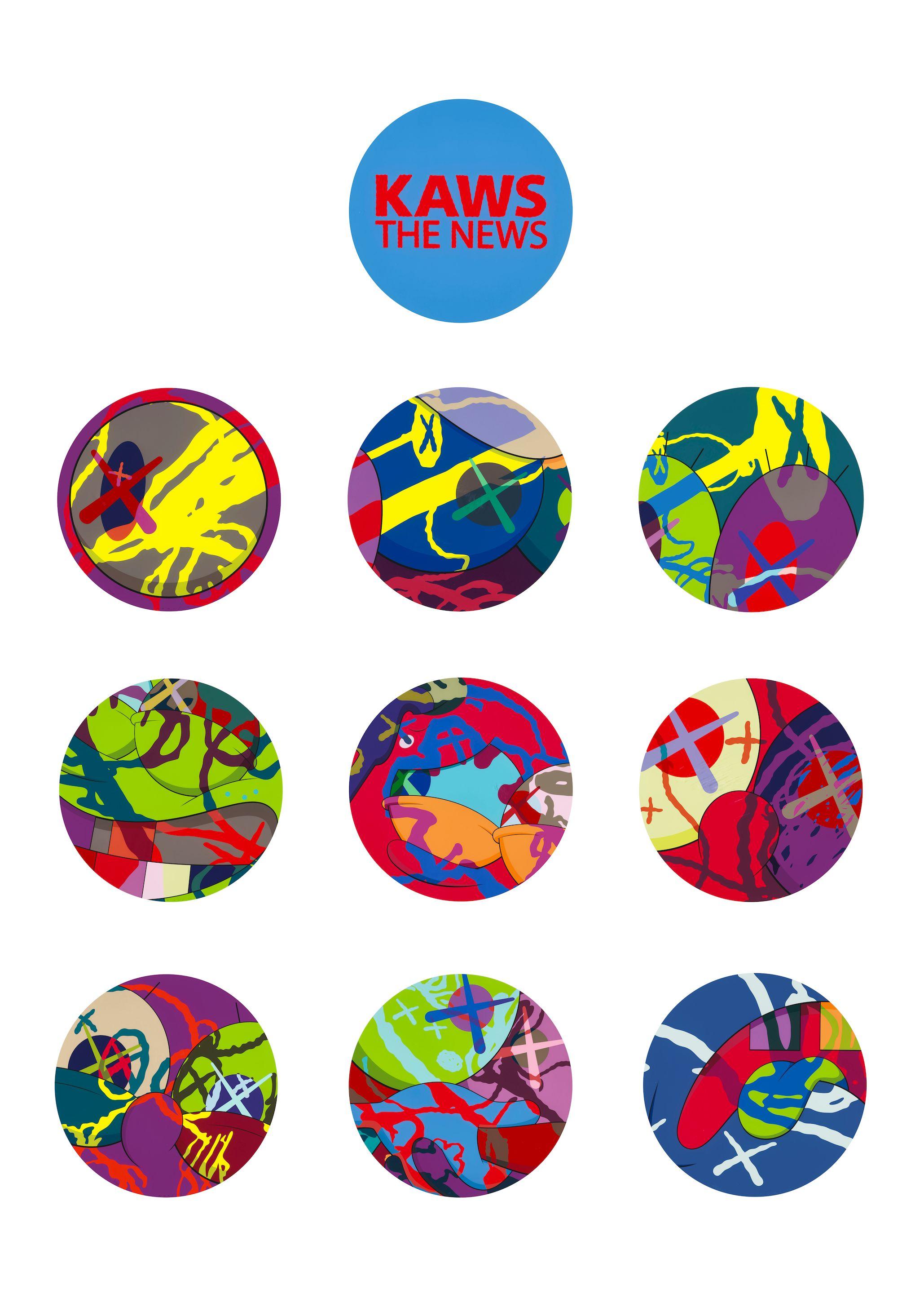 KAWS - The News (A Complete Set of Nine)