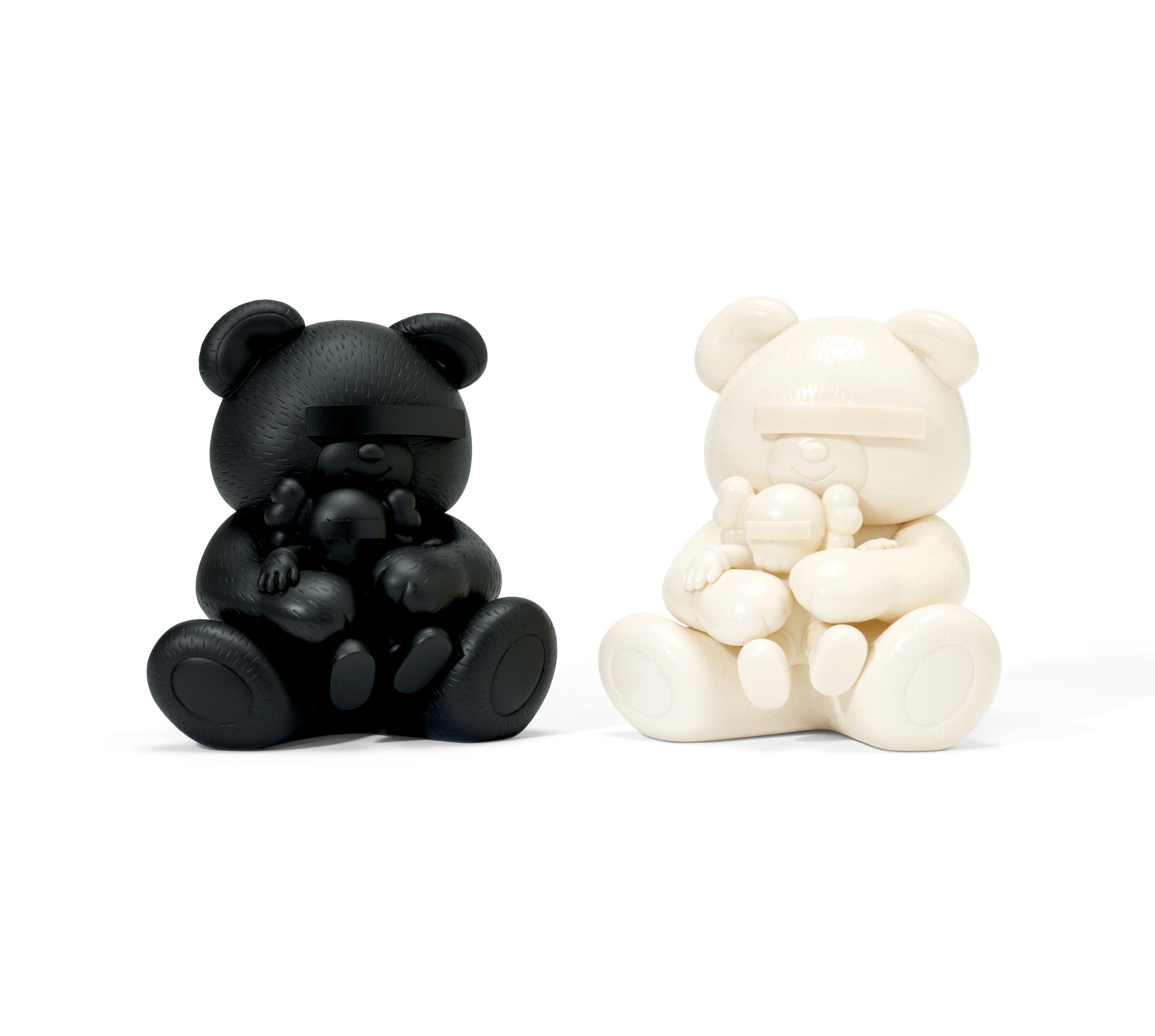 Kaws - Undercover Bear (White) & Undercover Bear (Black)