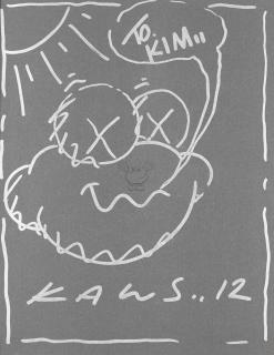 Kaws - Untitled (Sun Cloud Drawing), 2012