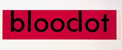 Kay Rosen - Blood Clot