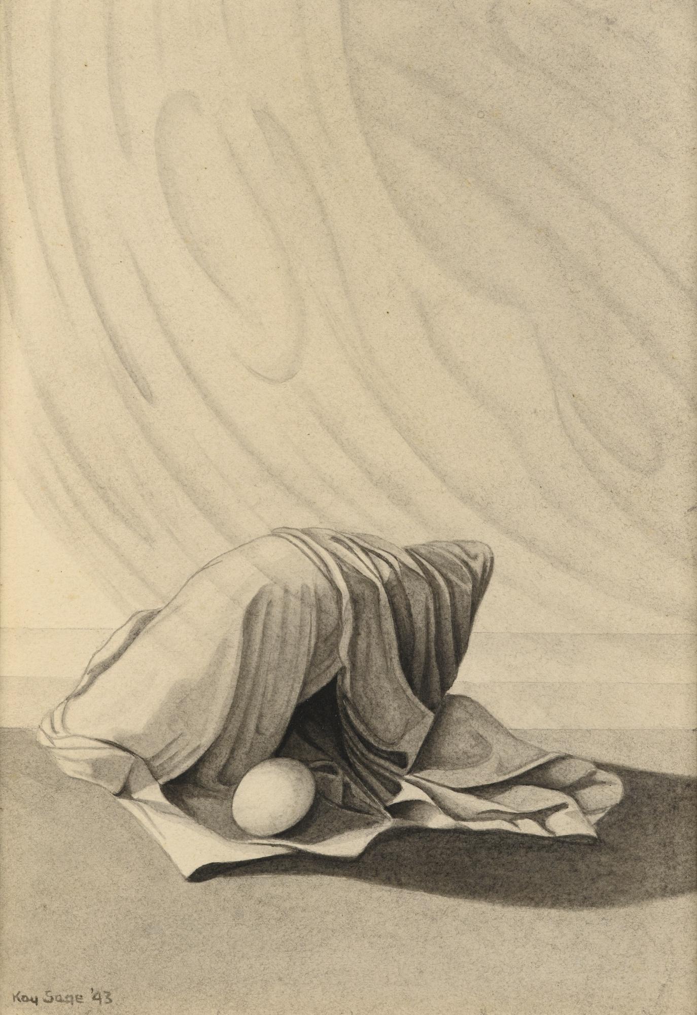 Kay Sage - Minutes #8 (Recto Verso)