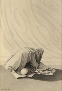 Kay Sage - Minutes #8 (Recto Verso)