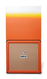 Kaz Oshiro - Orange Speaker Cabinet With Box (Orange, Yellow And White)