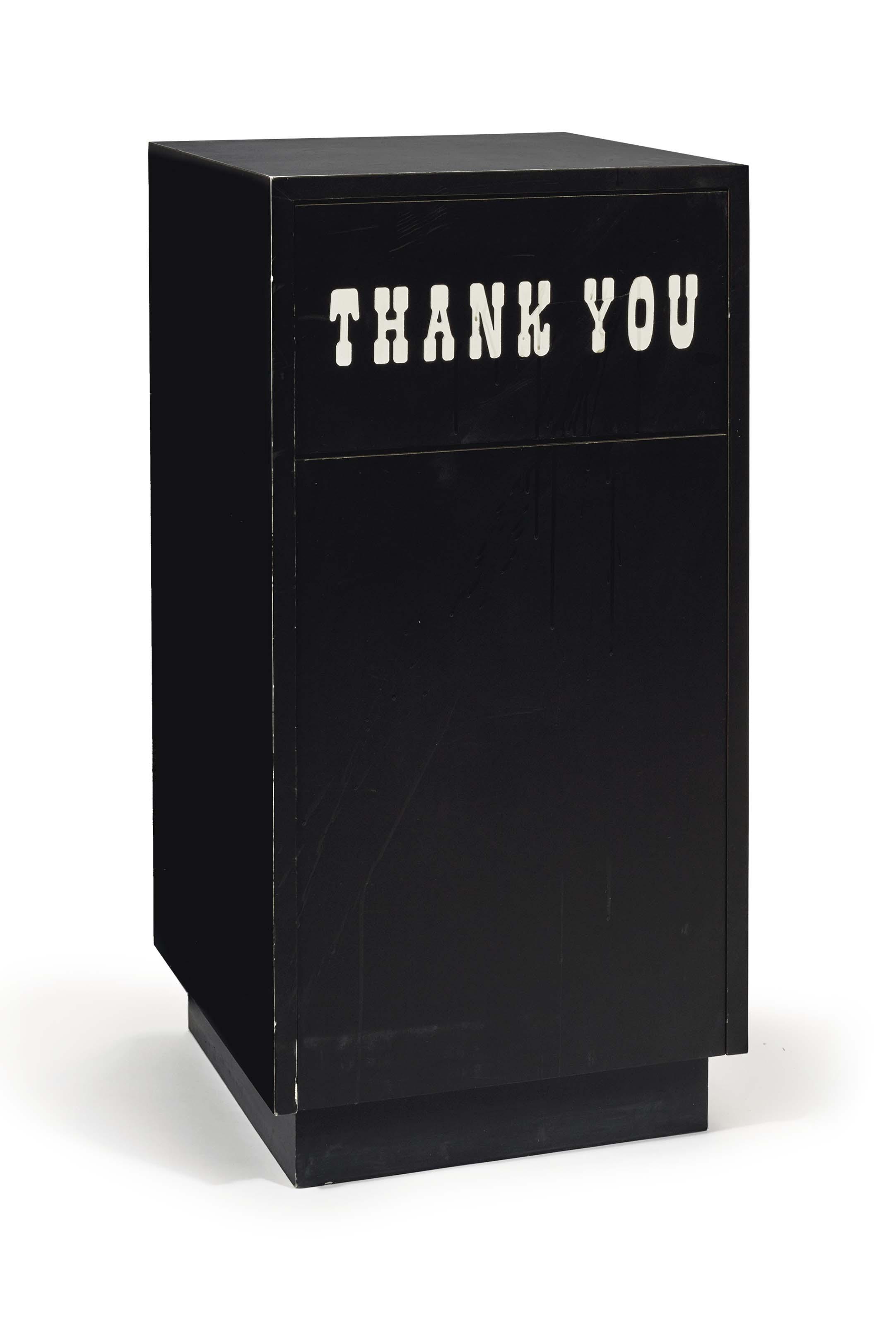 Kaz Oshiro - Trash Bin #18 (Black)