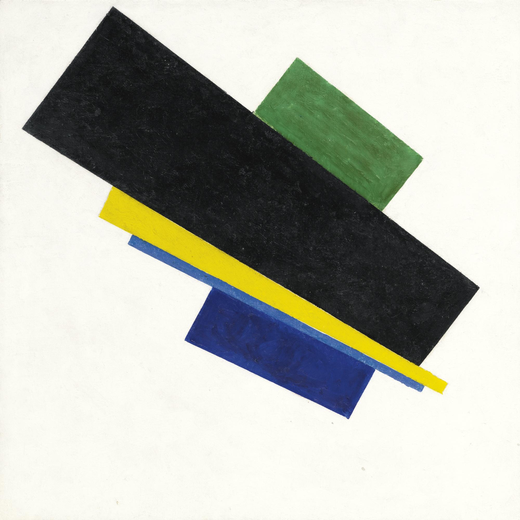 Kazimir Malevich - Suprematism, 18Th Construction