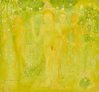 Kazimir Severinovich Malevich - The Secret Of Temptation With Portrait Of Ivan Kliun On The Verso