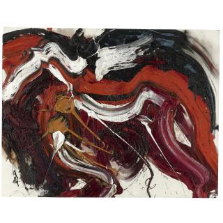 Kazuo Shiraga - Kaku Rou (Threatening Wolf)