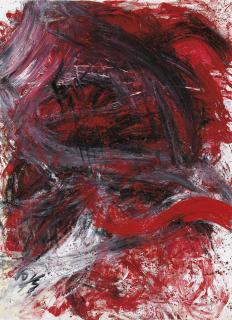 Kazuo Shiraga - Nagame seshi ma ni