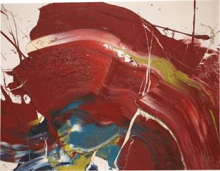 Kazuo Shiraga - Shinsen Na Aka (Vivid Red)