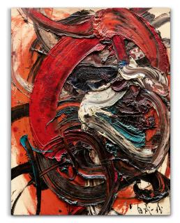 Kazuo Shiraga - Untitled (T41)