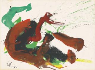 Kazuo Shiraga - Untitled