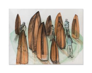 Kcho - Untitled (La conversación)