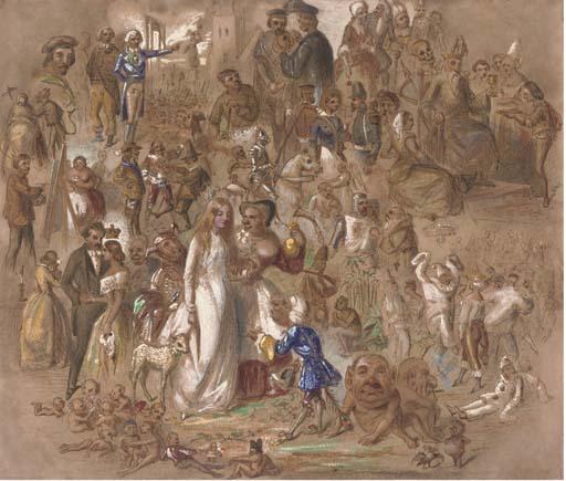 Keeley Hallswelle, R.I., A.R.S.A. - Fantasy figures