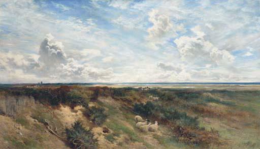 Keeley Halsewell, R.I., A.R.S.A. - A breezy day, Thorpeness