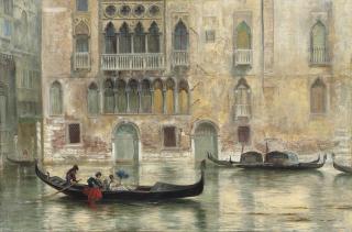 Keeley Halswelle, R.A. - On the Grand Canal, Venice