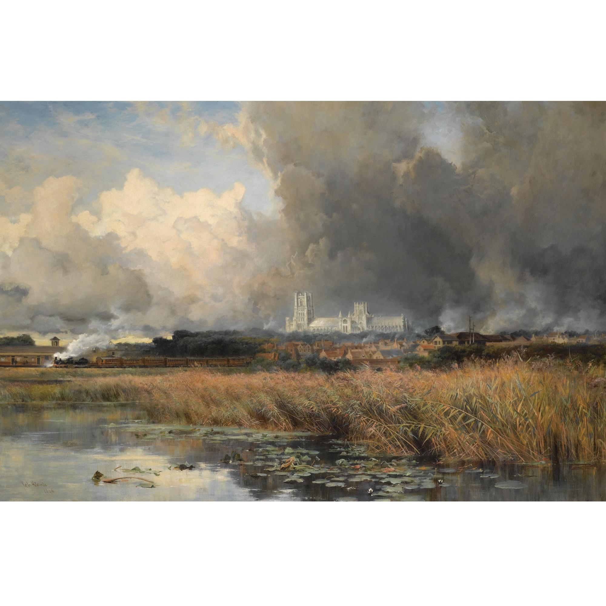 Keeley Halswelle, R.I., A.R.S.A. - Passing Storm, Ely