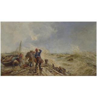 Keeley Halswelle - The Fleet Returning In Rough Weather