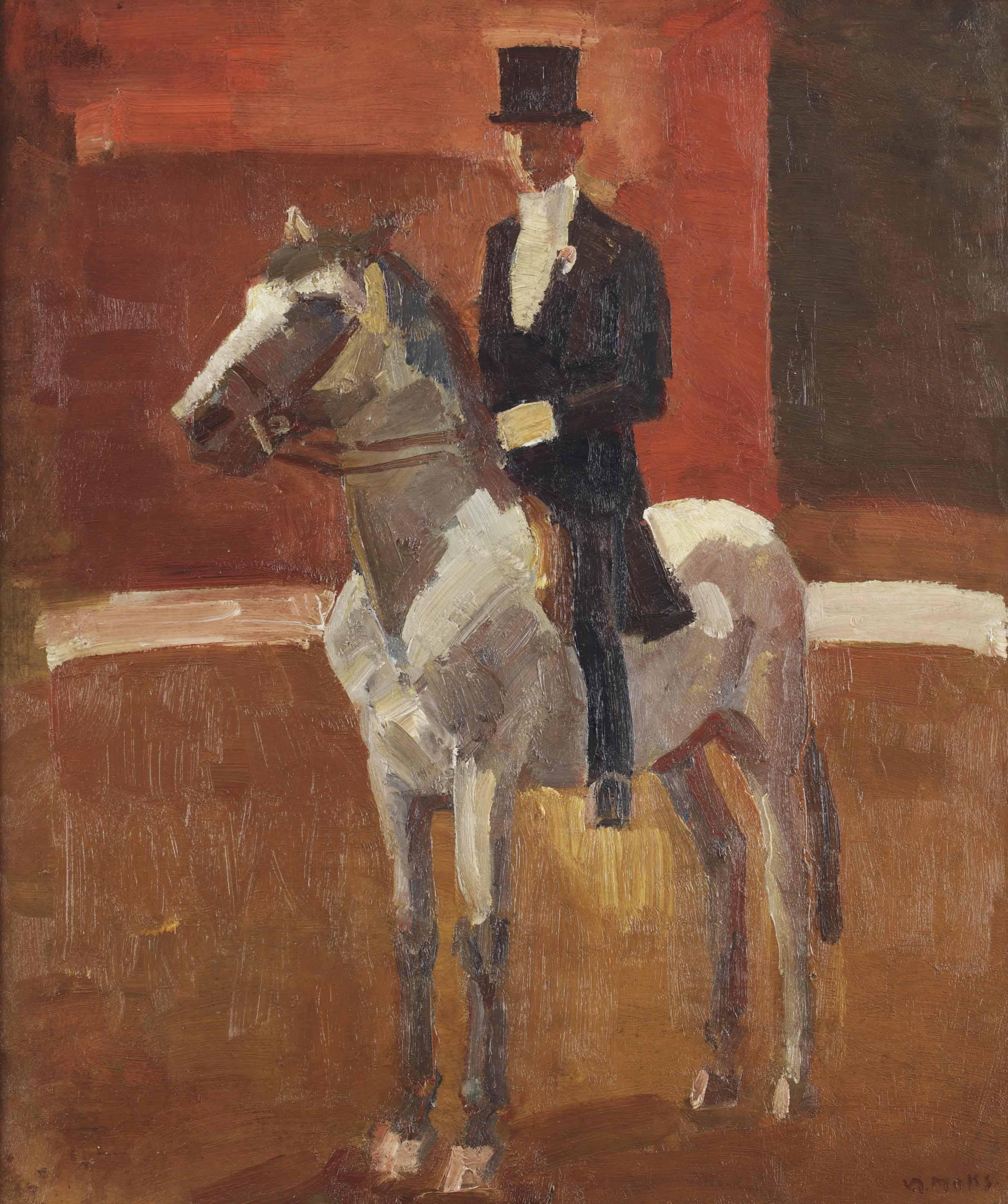 Kees Maks - Hoogeschoolrijder