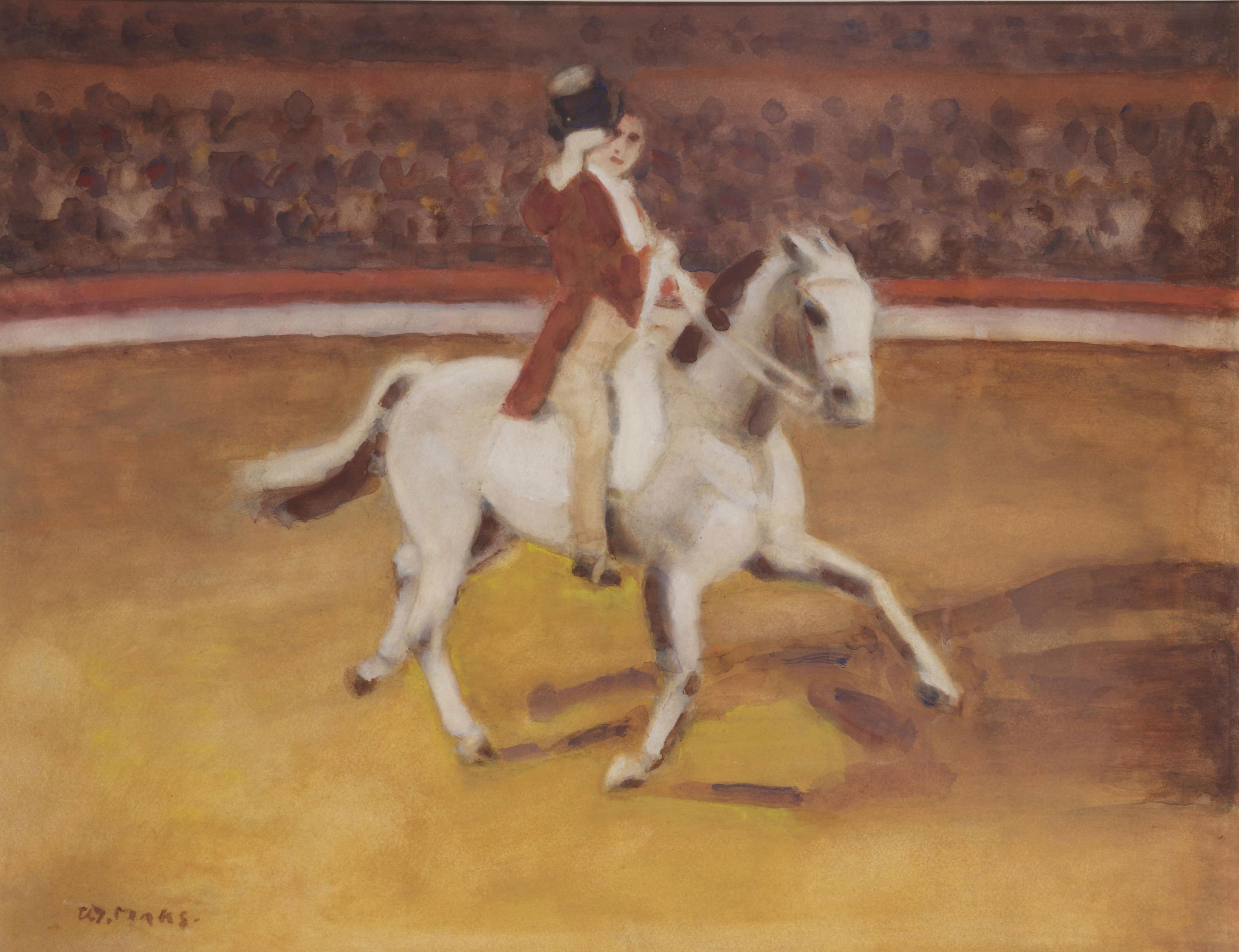 Kees Maks - Hoogeschoolrijder