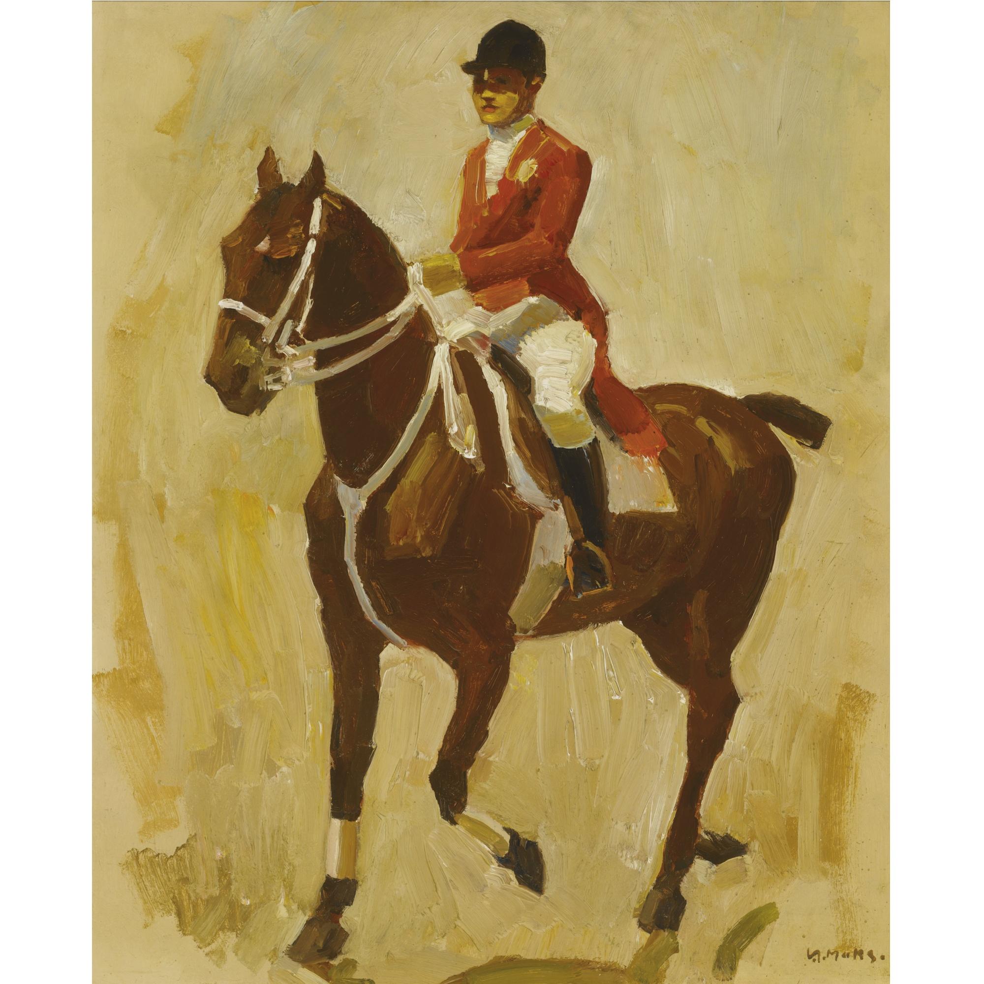 Kees Maks - Man On Horseback