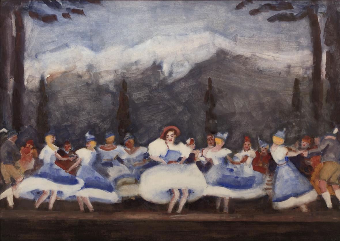 Kees Maks - Tiroler dancers