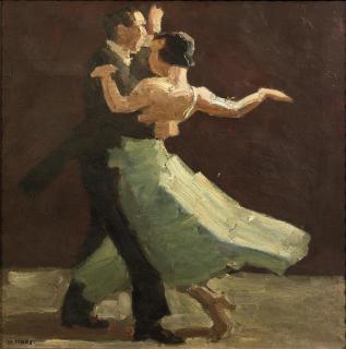 Kees Maks - Vanuit de coulissen: A Dancing Couple