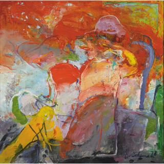 Kees van Bohemen - Dutch Red Painting