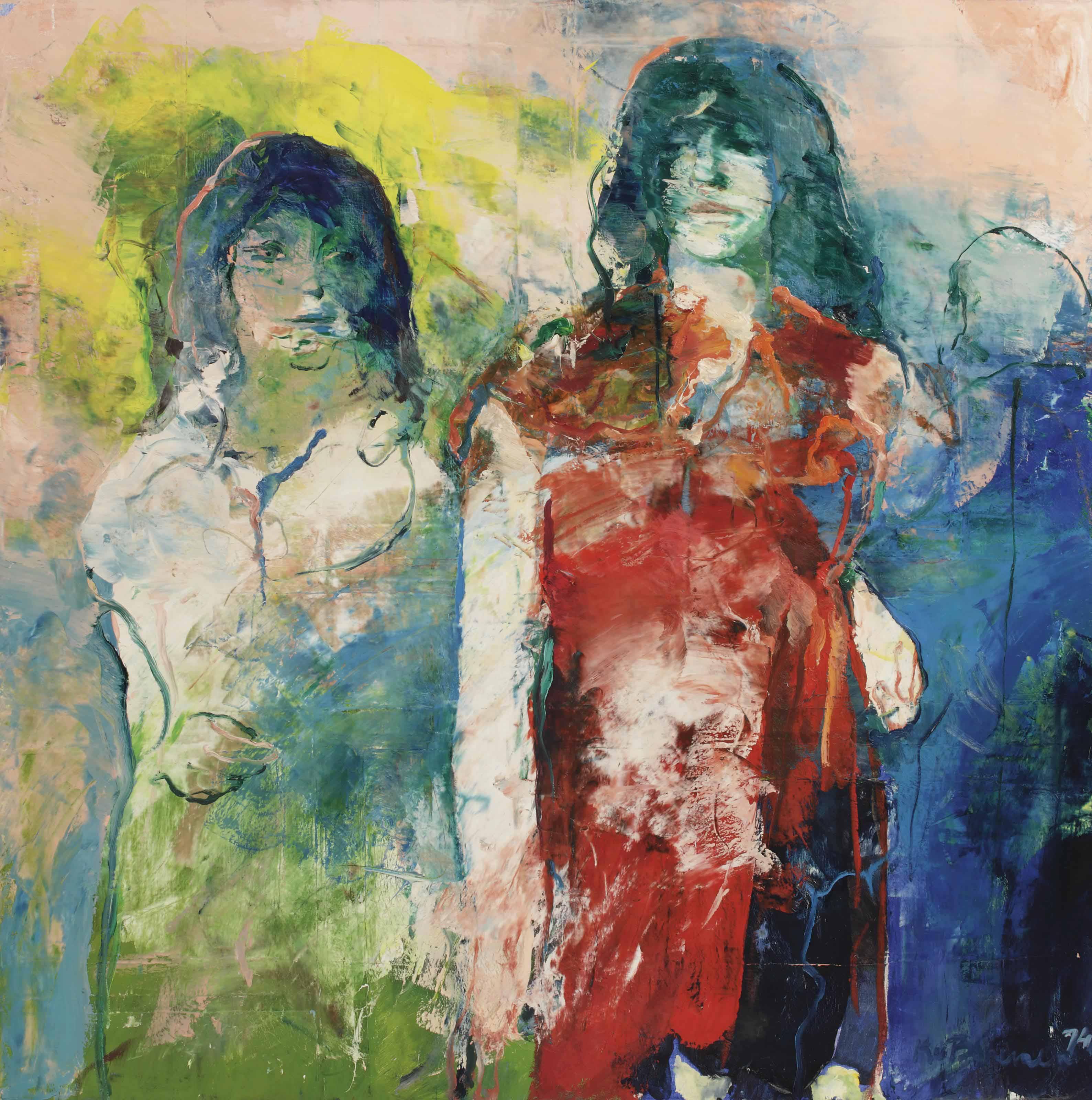 Kees Van Bohemen - Two women