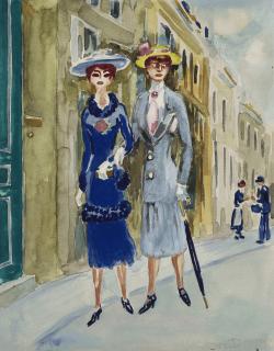 Kees Van Dongen - Albertine Aux Douches (A La Recherche Du Temps Perdu)