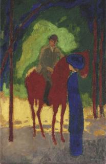 Kees Van Dongen - Au Bois de Boulogne