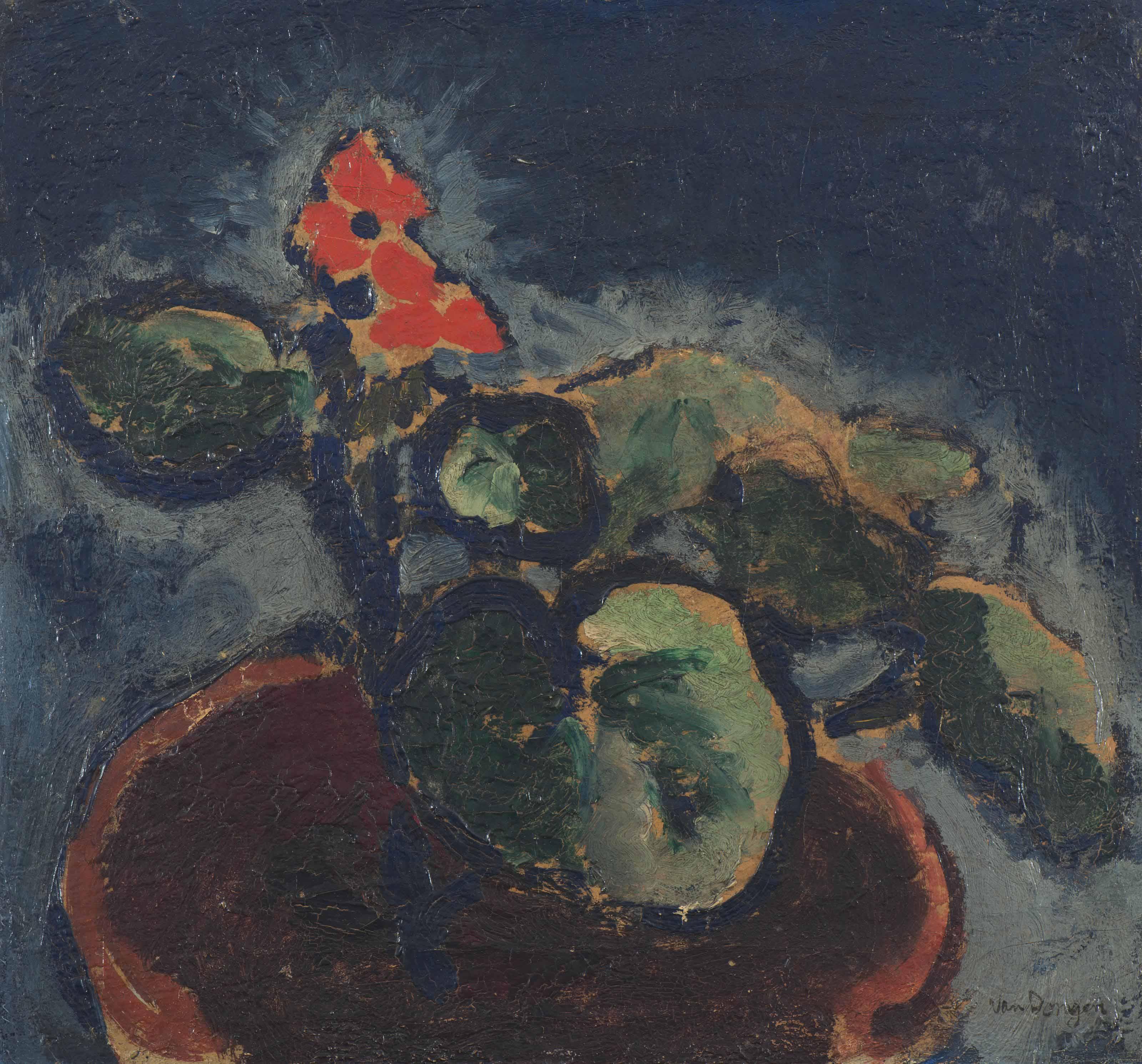 Kees Van Dongen - Bouquet de fleurs