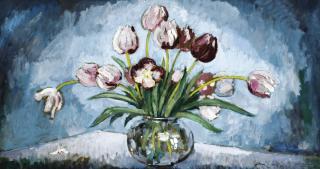 Kees Van Dongen - Bouquet De Tulipes