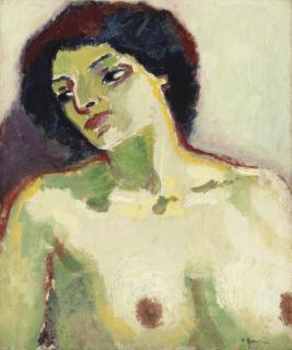 Kees Van Dongen - Buste de femme nue